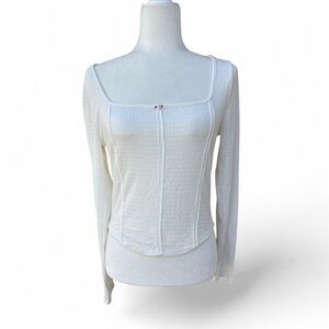 All in Favor White Women's Top